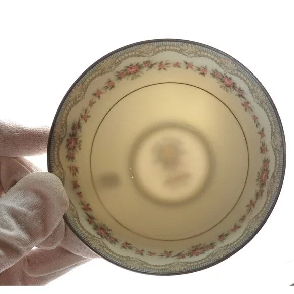 Vtg Noritake China Glenwood Dinnerware 7 Piece Place Setting for one #5770 Japan - Picture 5 of 16